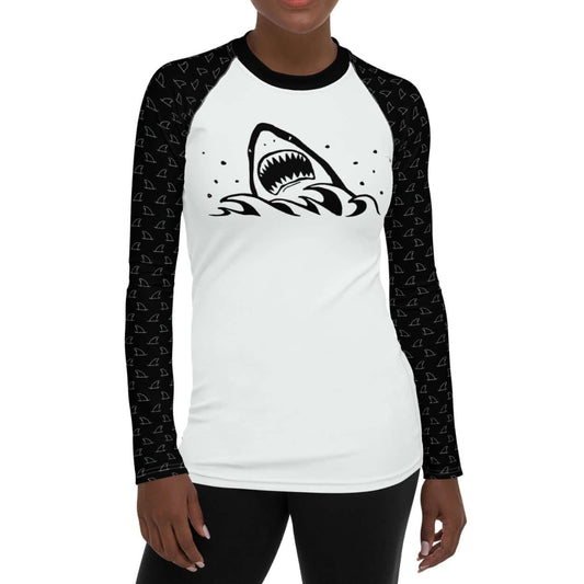 Women's Rash Guard: Great White Sharks (XS-3XL)