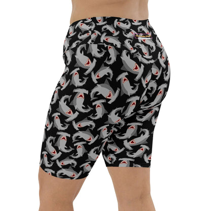 Full-Coverage Dive Shorts: Hammerheads (XS-3XL)