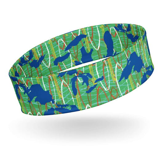 Great Lakes Camo Headband