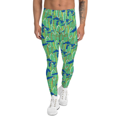 Great Lakes Camo: Men's Leggings