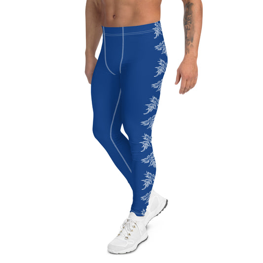 Men's Leggings: Blue Dragon Nudibranch