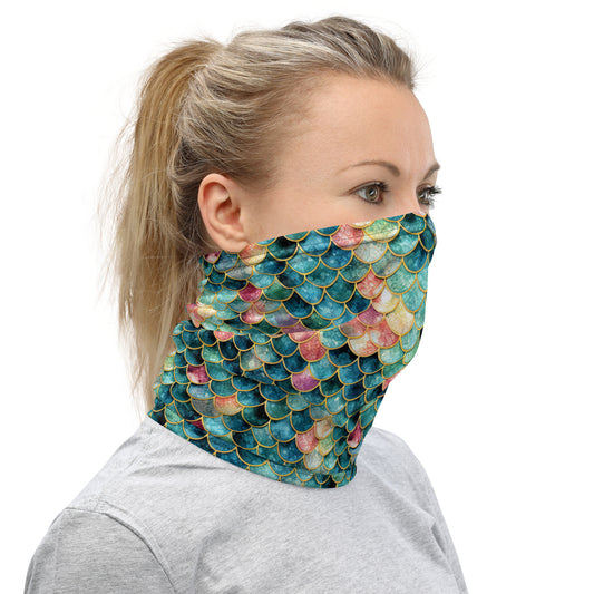 Neck Gaiter: Mermaid Jewel