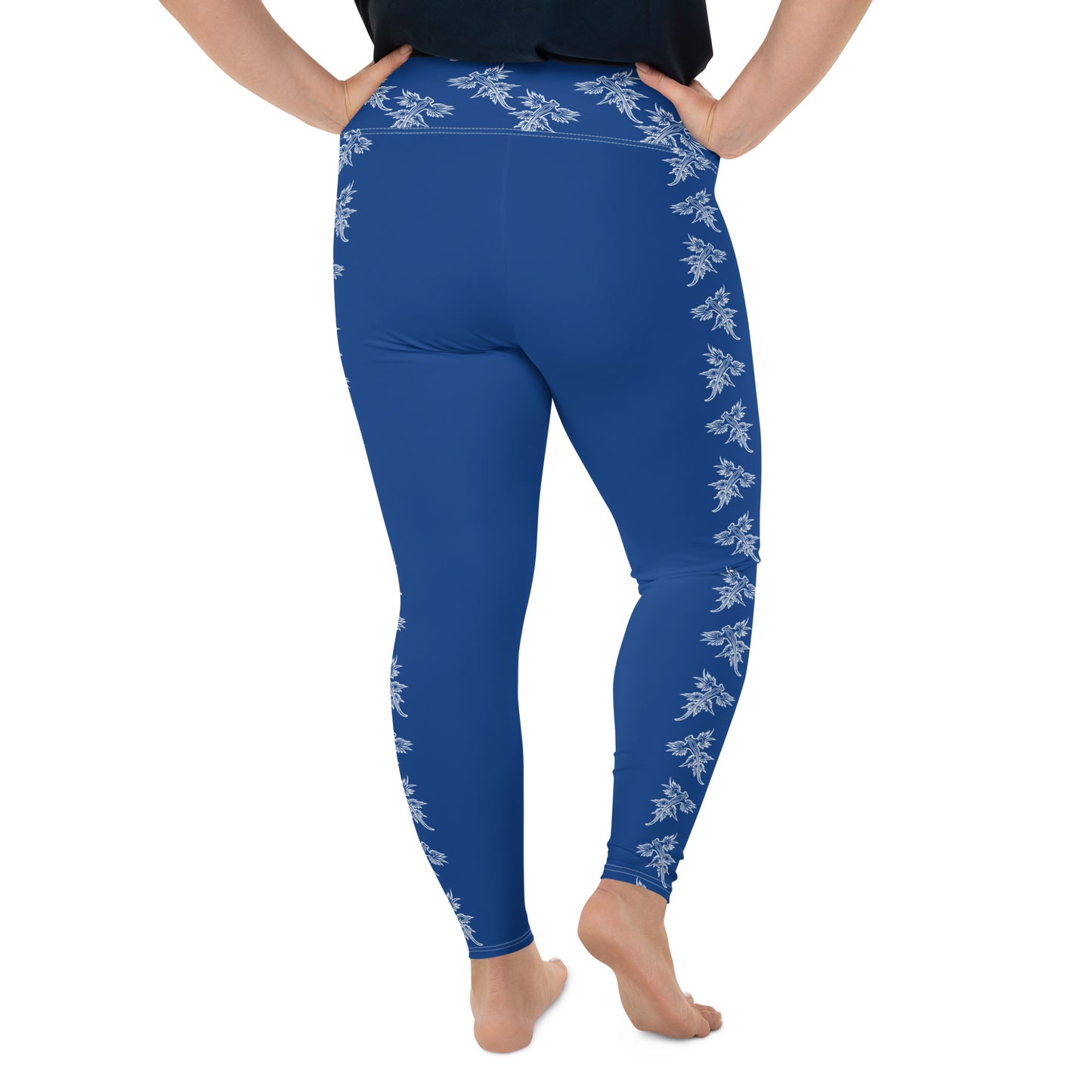 Plus Size Leggings: Blue Dragon Nudibranch (2XL-6XL)