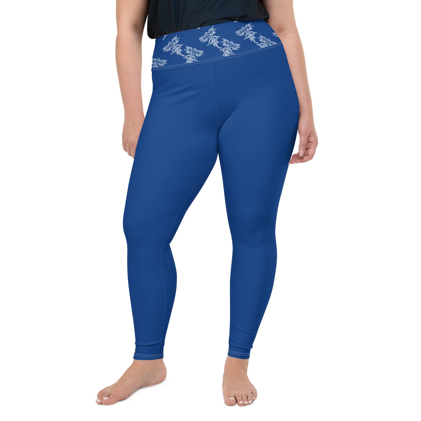 Plus Size Leggings: Blue Dragon Nudibranch (2XL-6XL)