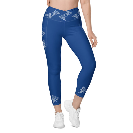 Premium Leggings: Blue Dragon Nudibranch (XXS-6XL)