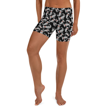 Mid-Rise Dive Shorts: Hammerheads (XS-3XL)