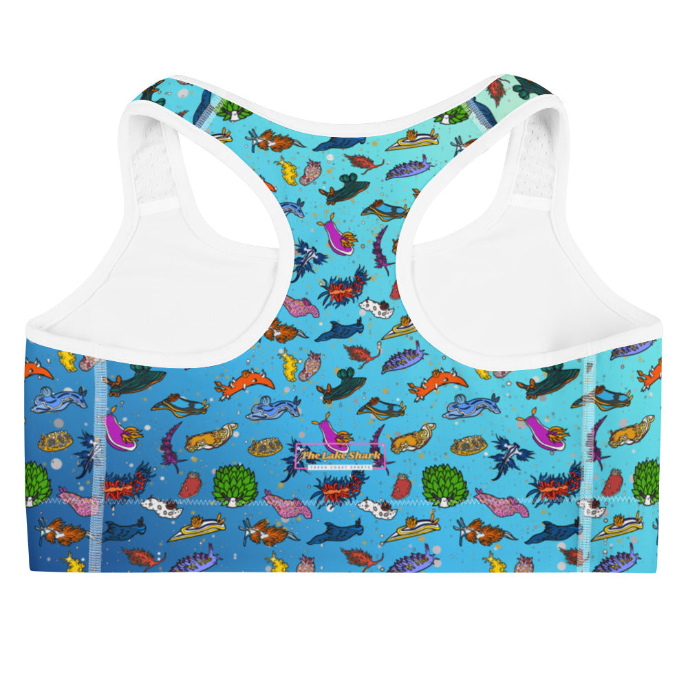 Swim bra: Nudibranch in Tropical Seas (XS-2XL)