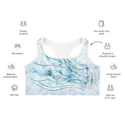 Swim bra: Jellyfish Mist (XS-2XL)