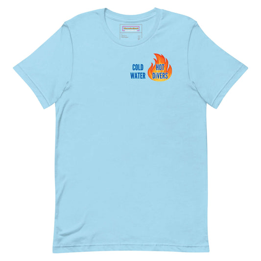 T-Shirt: Cold Water HOT DIVERS (XS-5XL)